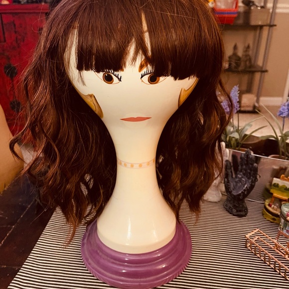 Stunning Auburn Red Head Wavy Bob Hair Realistic Wig‼️❤️ - Picture 3 of 6